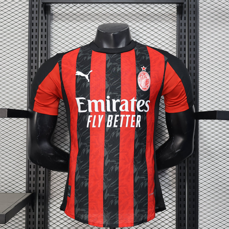 Camisa Versão Jogador AC Milan Home 25/26