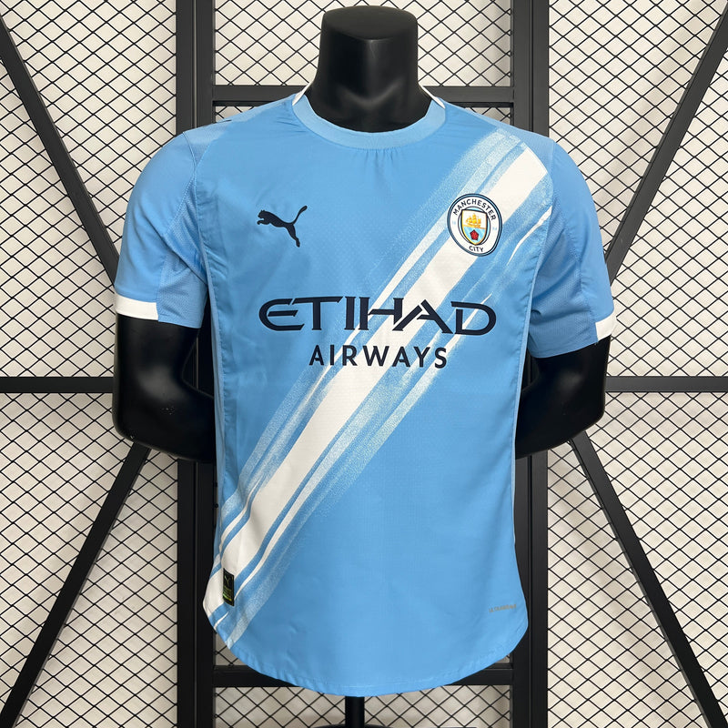 Camisa Versão Jogador Manchester City Home 25/26