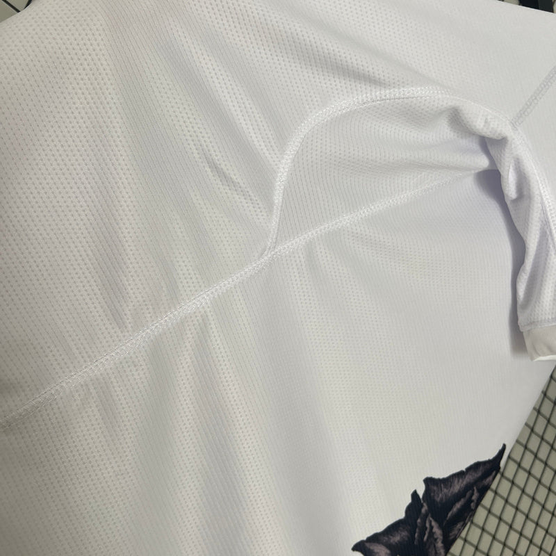 Camisa Real Madrid Y3 Versão Branca 24/25