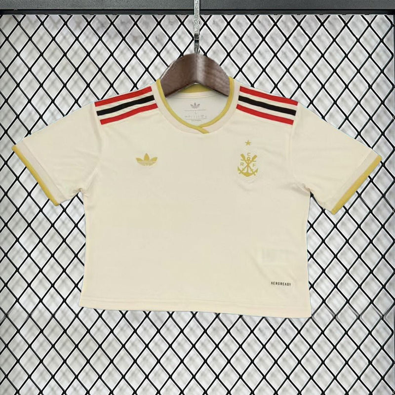 Camisa Feminina Flamengo Cropped 25/26