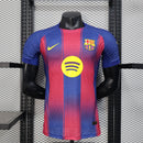 Camisa Versão Jogador Barcelona Home 25/26